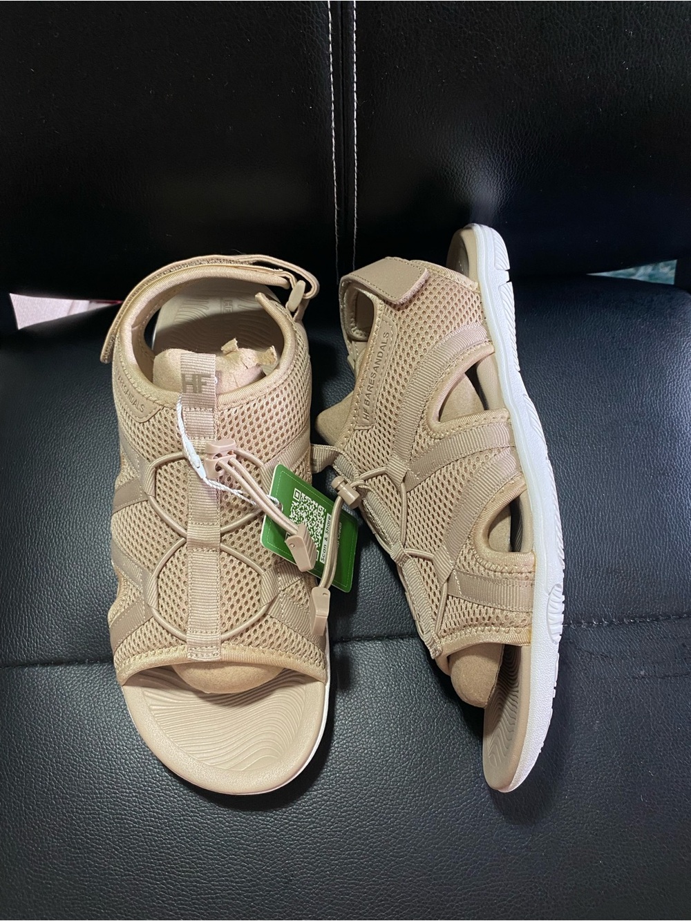 NWT🎉 Hike Footwear Unisex Beige Sport Sandals Breathable Mesh Comfort Size 11 - Picture 2 of 8